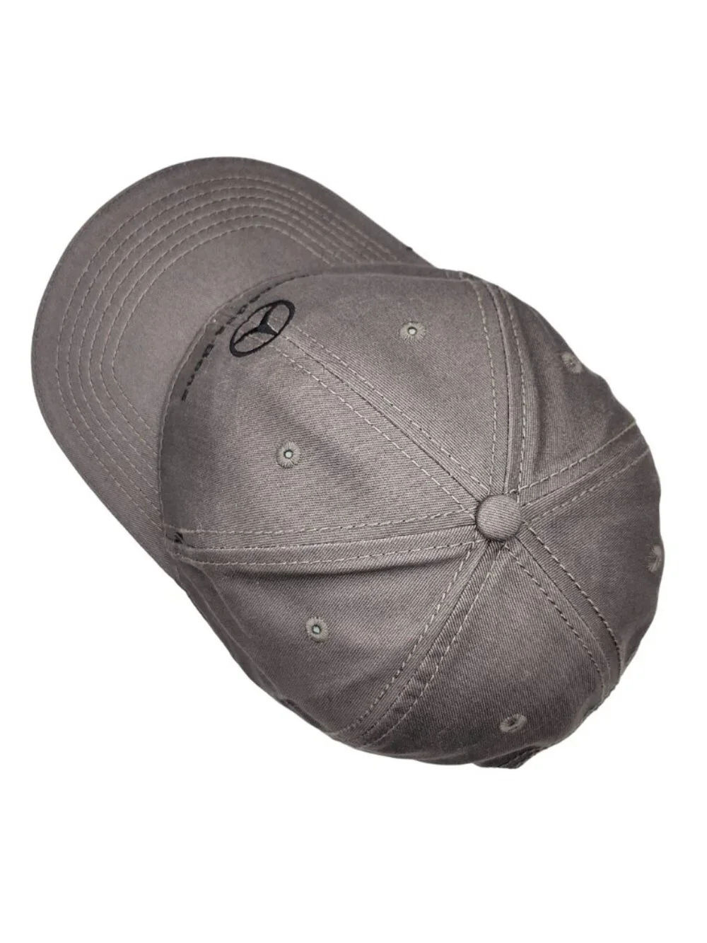 Mercedes-Benz Gray Adjustable Strap Baseball Cap Hat